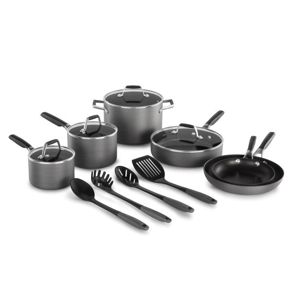 Calphalon Select, Hard-Anodized Nonstick 14-Piece Cookware Set, 1 CT