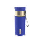 Contigo SnapSeal Vacuum-Insulated Stainless Steel Travel Mug, Wild Indigo Champagne, 16 Ounce (2 Pack)