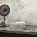WoodWick Scented Ellipse Candle, Crackles as it Burns, Lavender & Cedar, 16oz