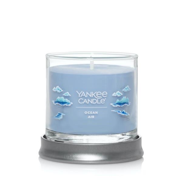 Yankee Candle Small Tumbler Scented Single Wick Jar Candle, Ocean Air, Over 20 Hours of Burn Time, 4.3 Ounce (Pack of 2)