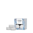 Yankee Candle Scented Tea Light Candles, Sparkling Snow, 0.44 OZ, 12-Count, Pack of 2 (24 Candles Total)