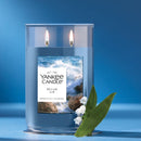 Yankee Candle Large Tumbler Scented Candle, Ocean Air, 20 oz