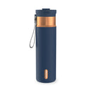 Contigo DualSip Leakproof Insulated Water Bottle with Straw, Abyss Bronze, 24 Ounce