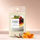 Yankee Candle Medium Pillar Scented Candle, Vanilla Creme Brulee, 14.25 oz, 2-Pack