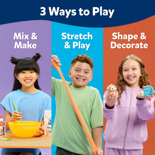 Elmer’s Stretch 'N Create Dough Kit, 3 Ways to Play, Snack Shack Kit, 9 Count