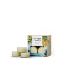 Yankee Candle Scented Tea Light Candles, Sicilian Lemon, 0.44 OZ, 12-Count, Pack of 2 (24 Candles Total)