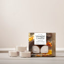 Yankee Candle Scented Tea Light Candles, Amber & Sandalwood, 0.44 OZ, 12-Count, Pack of 2 (24 Candles Total)