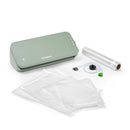FoodSaver Vacuum Sealer Machine, Automatic Bag Detection, Sous Vide Friendly, with sealer bags, roll, handheld vacuum sealer, Sage Green