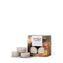 Yankee Candle Scented Tea Light Candles, Amber & Sandalwood, 0.44 OZ, 12-Count, Pack of 2 (24 Candles Total)