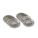 Ball Limited Edition Americana Mason Jar Lids, Regular Mouth Lids for Mason Jars, 12-Count, Pack of 4 (48 Lids Total)