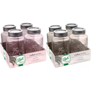 Ball Rose & Sand Vintage Glass Mason Jars, Regular Mouth, Quart Size, 32 OZ, 4-Count, Pack of 2 (8 Jars Total)