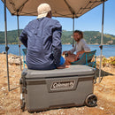 Coleman Convoy Series 100 Qt. Cooler With Wheels, Gray/Dark Storm