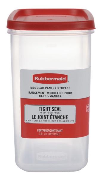 Rubbermaid Modular Pantry Canister Food Storage Containers Variety Pack, 8 Piece Set