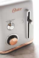 Oster 2 Slice Toaster, Metropolitan Collection with Rose Gold Accents