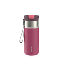 Contigo Kids DualSip Compact Leakproof Insulated Water Bottle with 2-Way Lid, Electric Bloom, 16 Ounce