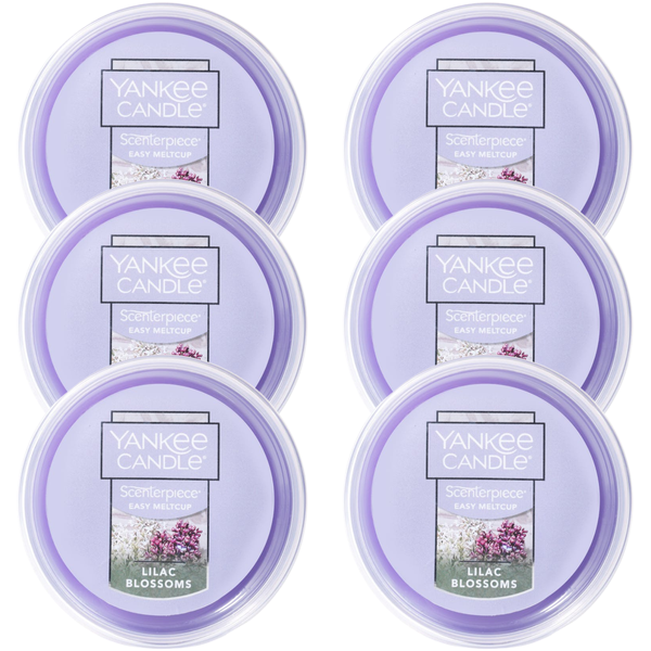 Yankee Candle Lilac Blossoms Scenterpiece Easy MeltCup (Pack of 6)