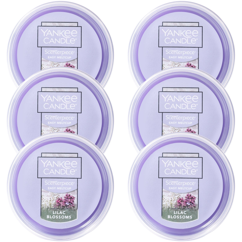Yankee Candle Lilac Blossoms Scenterpiece Easy MeltCup (Pack of 6)