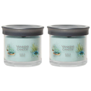 Yankee Candle Small Tumbler Scented Single Wick Jar Candle, Aloe & Agave, Over 20 Hours of Burn Time, 4.3 Ounce (Pack of 2)