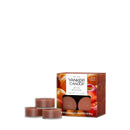 Yankee Candle Scented Tea Light Candles, Apple Pumpkin, 0.44 OZ, 12-Count, Pack of 2 (24 Candles Total)