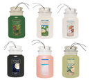 Yankee Candle Everyday Escape Paper Car Jar, Balsam & Cedar, Clean Cotton, Coconut Beach, Midsummer Night, Pink Sands & Sage & Citrus Variety Pack