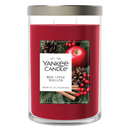 Yankee Candle Large Tumbler Scented Candle, Red Apple Wreath, 20 oz