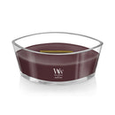 WoodWick Scented Ellipse Candle, Crackles as it Burns, Phantom Cherry, 16oz
