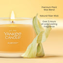 Yankee Candle Signature Votive Mini Candle Jar, Harvest, Natural Soy Wax Blend Candle with Natural Fiber Wick, 1.3 OZ Glass Jar (Pack of 4)