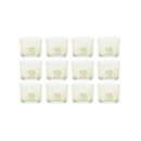 Yankee Candle Signature Votive Mini Candle Jar, White Spruce & Grapefruit Scent, Natural Soy Wax Blend Candle with Natural Fiber Wick, 1.3 OZ Glass Jar (Pack of 12)