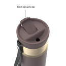 Contigo SnapSeal Vacuum-Insulated Stainless Steel Travel Mug, Terra Champagne, 16 Ounce (2 Pack)