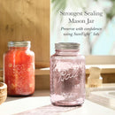 Ball Rose Vintage Glass Mason Jars, Regular Mouth, Quart Size, 32 OZ, 4-Count, Pack of 3 (12 Jars Total)
