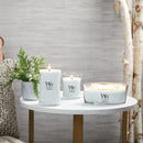 WoodWick Scented Ellipse Candle, Crackles as it Burns, Magnolia Birch, 16oz