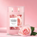 Yankee Candle Large Tumbler Scented Candle, Fresh Cut Roses, 20 oz