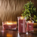 WoodWick Scented Ellipse Candle, Crackles as it Burns, Cinnamon Chai, 16oz