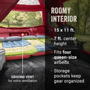 Coleman Camping Tent | Skylodge 12 Person Tent, Blackberry