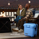 Coleman Pro 25-Quart Hard Cooler, Blue Sky