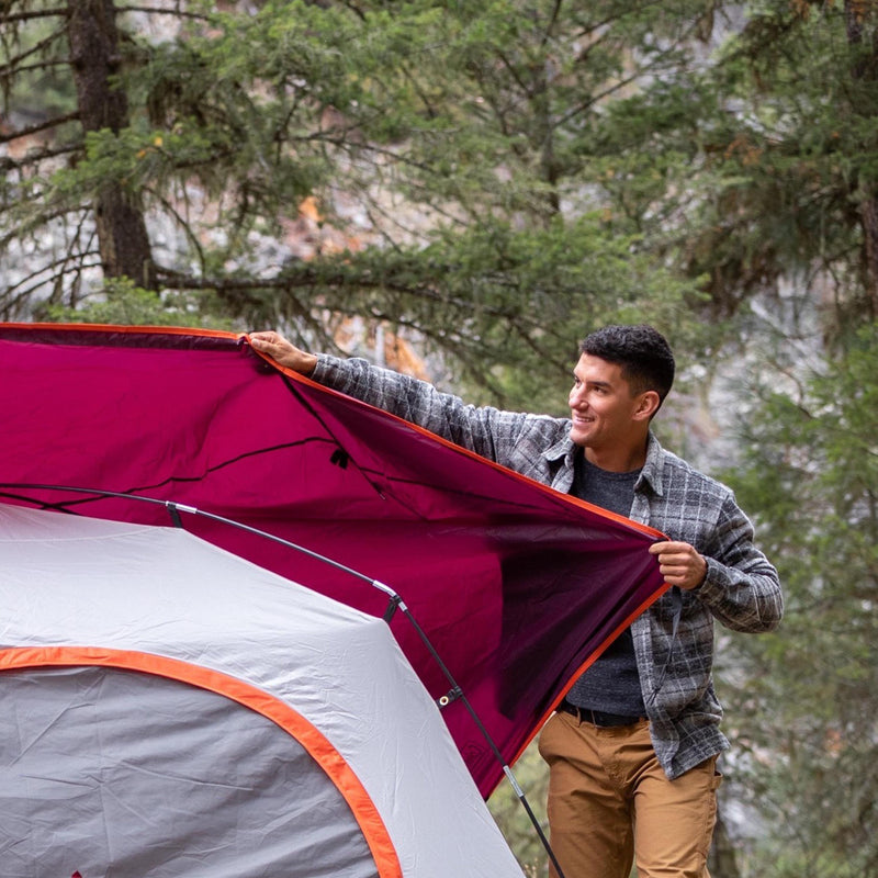 Coleman 6-Person Skydome Camping Tent, Blackberry