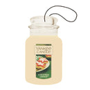 Yankee Candle Christmas Comforts Paper Car Jar, 3 Balsam & Cedar & 3 Christmas Cookie Variety Pack