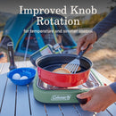 Coleman Cascade 18 1-Burner Camping Stove, Hickory Moss Green