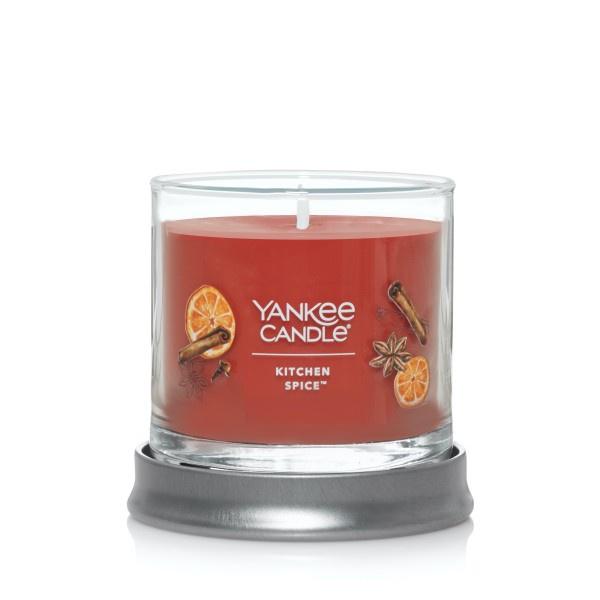 Yankee Candle Small Tumbler Scented Single Wick Jar Candle, Kitchen Spice, Over 20 Hours of Burn Time, 4.3 Ounce (Pack of 2)