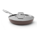 Calphalon Premier Ceramic Nonstick 10 inch Frying Pan, Durable Ceramic Pan, Fond