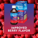 Diabetic Tussin DM Max Strength Cough & Chest Congestion Relief, Safe for Diabetics, Berry Flavored, 4 fl oz