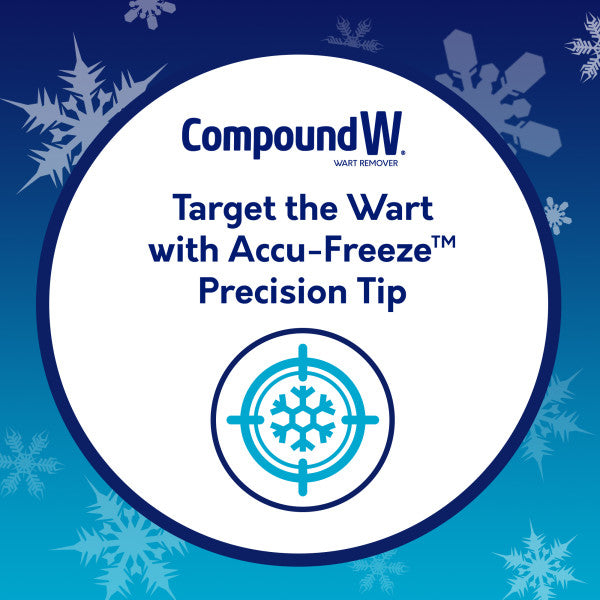 Compound W Freeze Off Advanced Wart Remover with Accu-Freeze, 15 ct