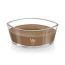 WoodWick Scented Ellipse Candle, Crackles as it Burns, Santal Myrrh, 16oz