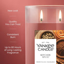 Yankee Candle Large Tumbler Scented Candle, Kitchen Spice, 20 oz