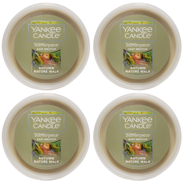 Yankee Candle Autumn Nature Walk Scenterpiece Easy MeltCup (Pack of 4)