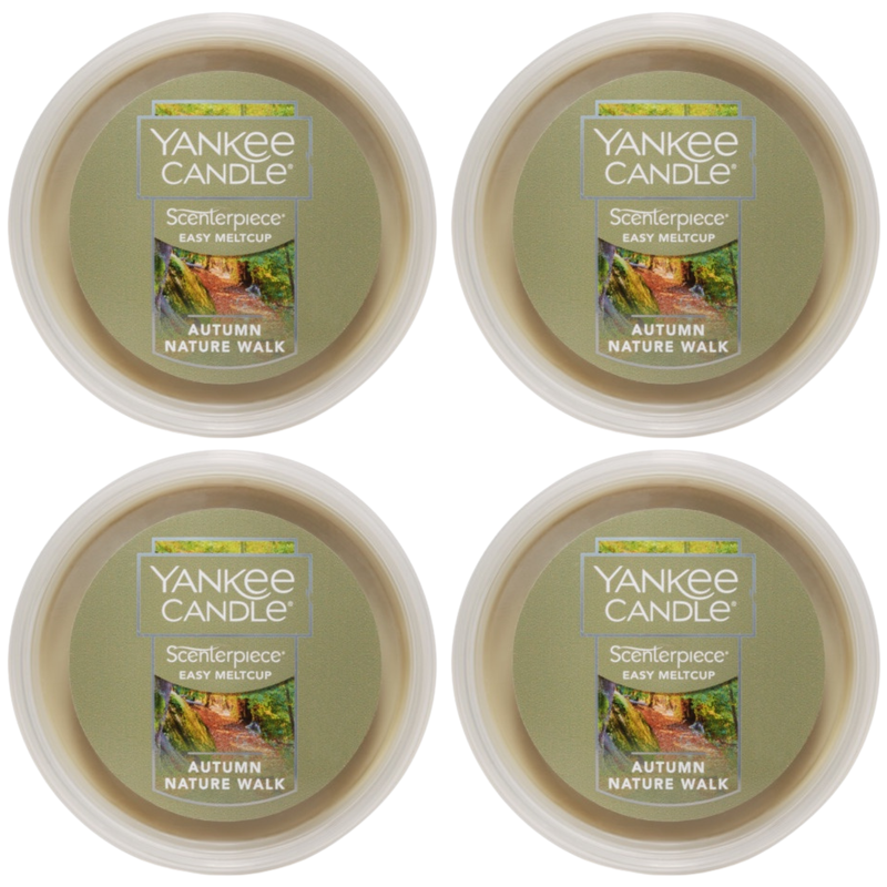 Yankee Candle Autumn Nature Walk Scenterpiece Easy MeltCup (Pack of 4)