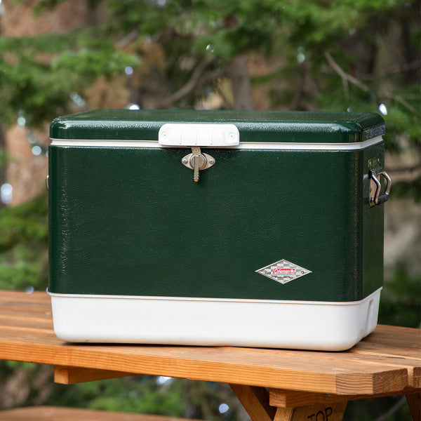 Coleman® Vintage 54 Qt. Steel Belted Cooler, Green