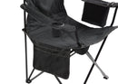 Coleman Camping Chair with Built-In 4-Can Cooler, Black
