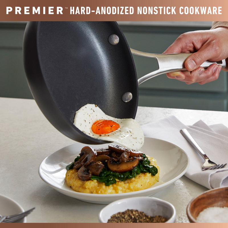 Calphalon Premier Hard-Anodized Nonstick 8-Inch and 10-Inch Fry Pan Set