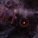 WoodWick Large Hourglass Scented Candle, Crackles as it Burns, Phantom Cherry, 21oz